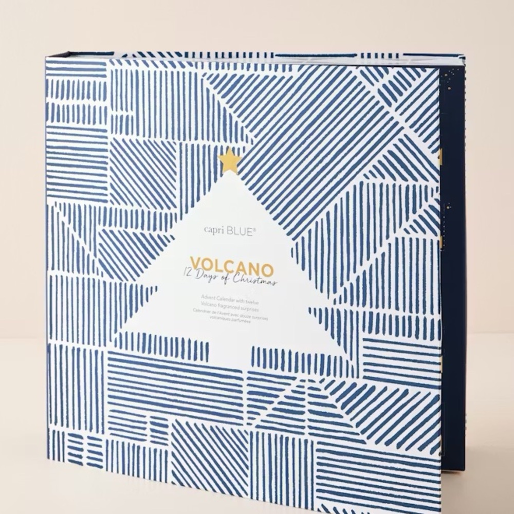 Capri Blue Volcano Gift Set - Blue and White